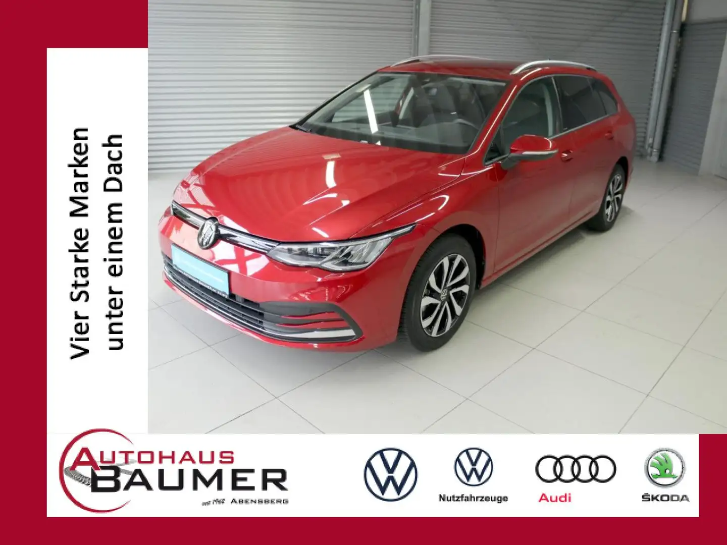 Volkswagen Golf Variant Active 1.5 eTSI DSG Navi LED ACC Rouge - 1