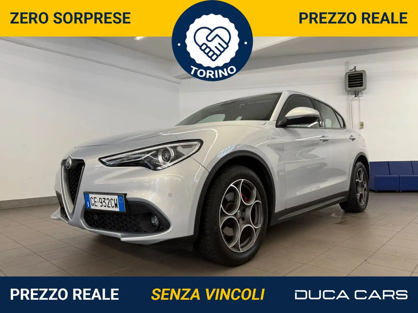 Alfa Romeo Stelvio Stelvio 2.2 Turbodiesel 190 CV AT8 Q4 Sprint Exec Wit - 1