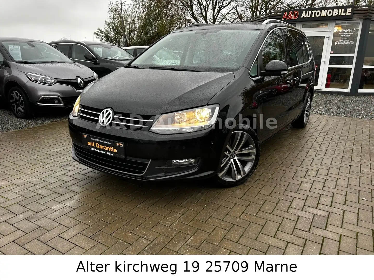 Volkswagen Sharan Cup BMT AUTO.NAVI.TEMP.PANO.PDC.SHZ.KLIMA Noir - 1