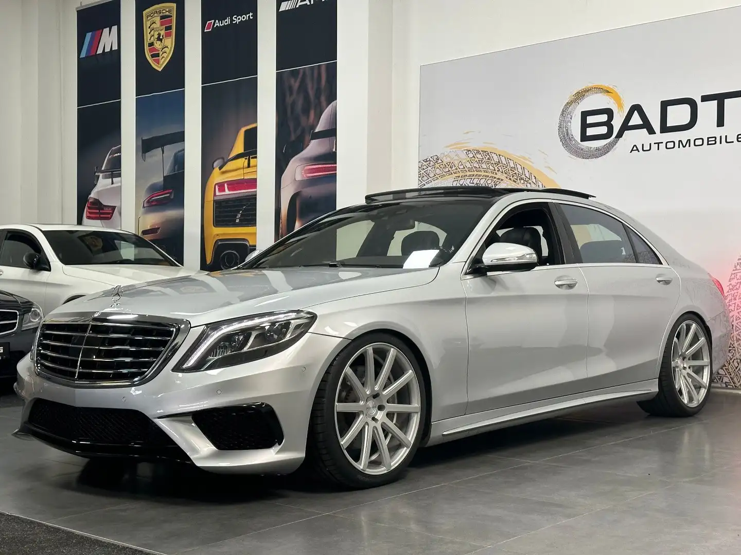 Mercedes-Benz S 500 L 21" AMG LINE 63 OPTIK PANO MEMORY DTR Stříbrná - 2