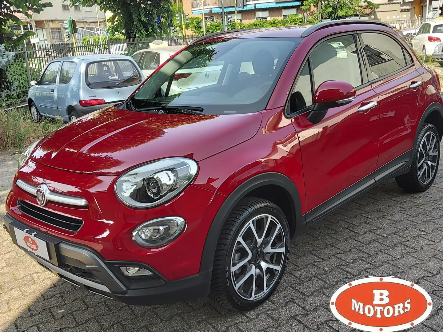 Fiat 500X 2.0 mjt 4x4 140cv autom. Navi, Xeno.... Rosso - 1