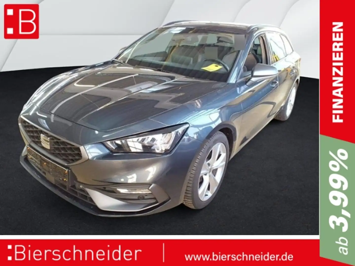 SEAT Leon SP 1.5 eTSI DSG FR AB 195EUR NAVI REAR VIEW Grau - 1