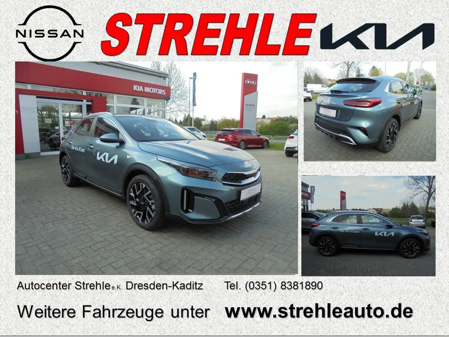 Kia XCeed 1.5 T-GDI DCT7 OPF Vision Komfortpaket Grau - 1