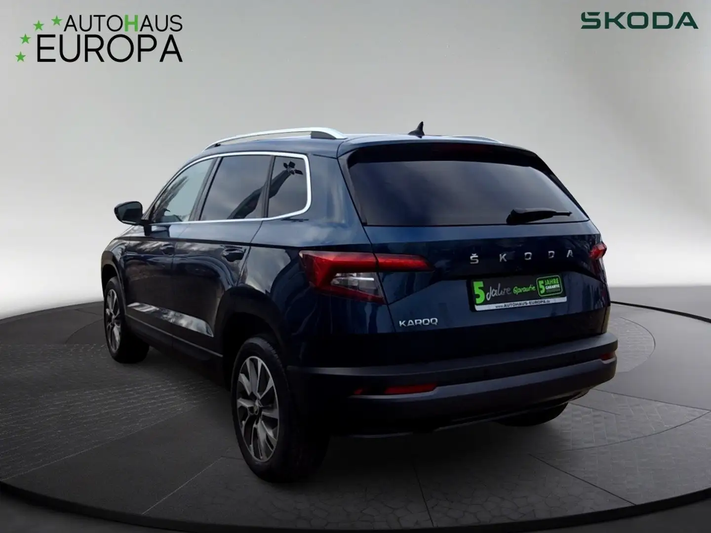 Skoda Karoq 1.5 TSI DSG Clever ACC Kam Navi Virt.Cockpit behei Blau - 2