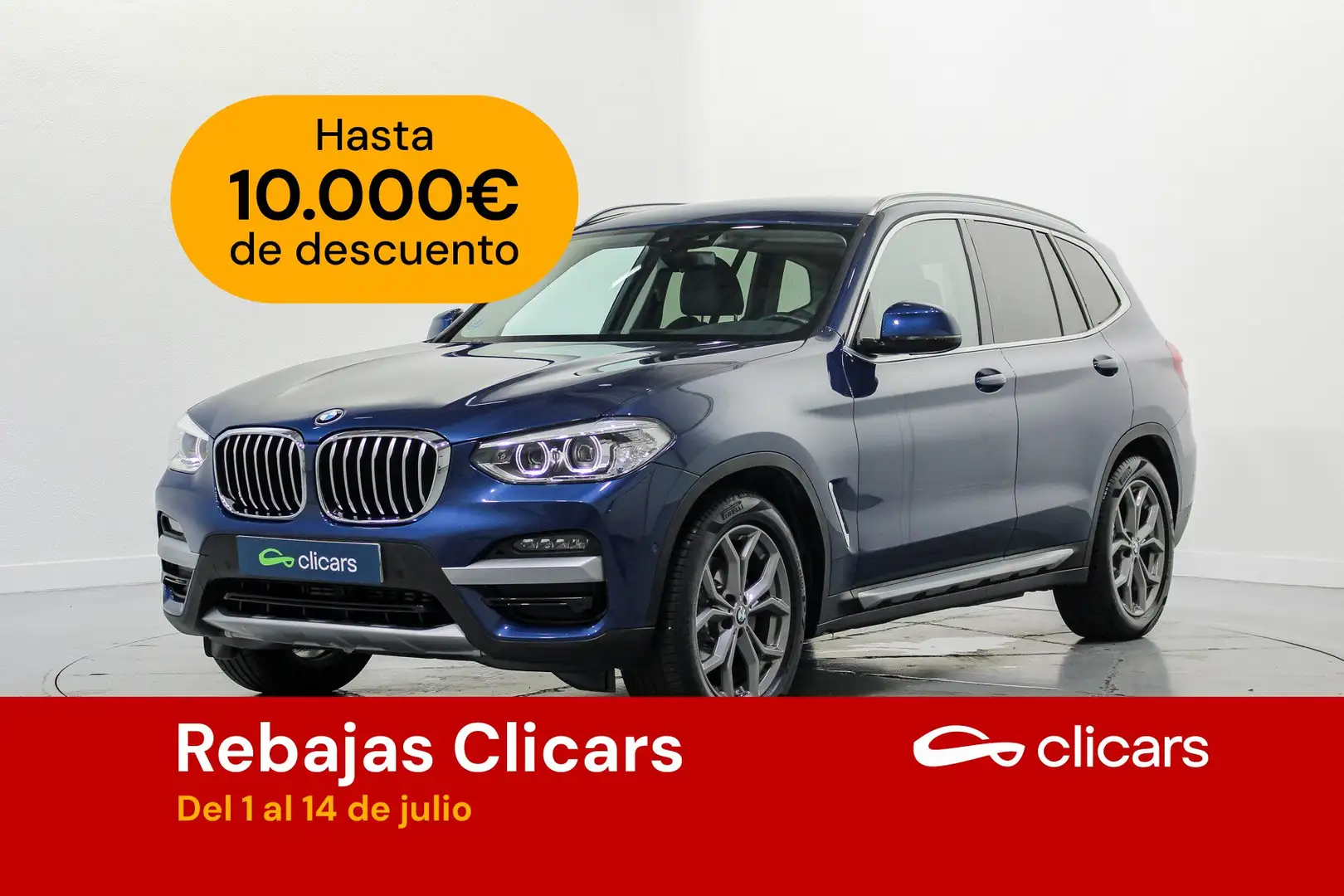 BMW X3 xDrive 20dA Grijs - 1