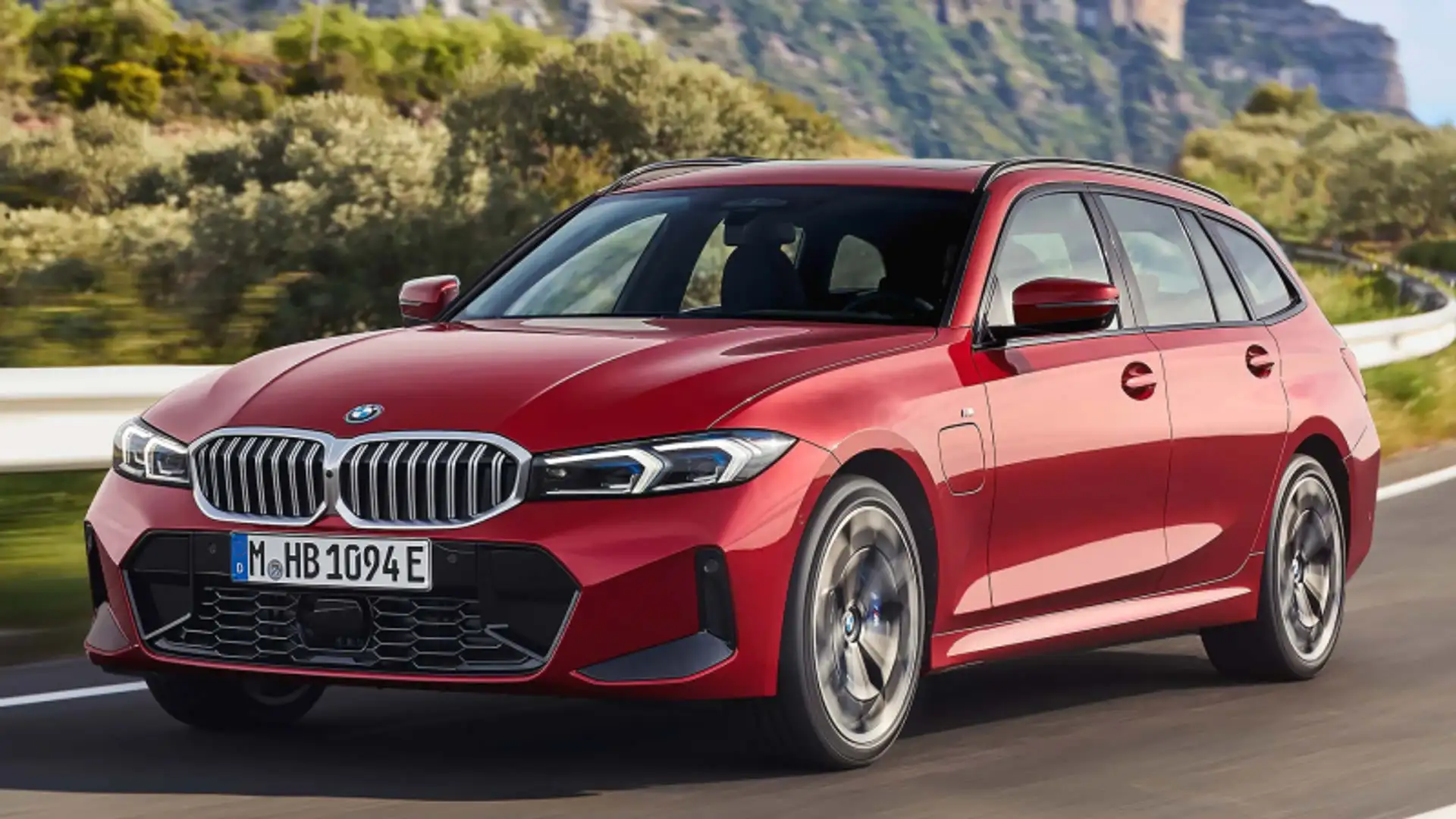 BMW 330 330e xDrive Touring Msport Pro Argento - 2