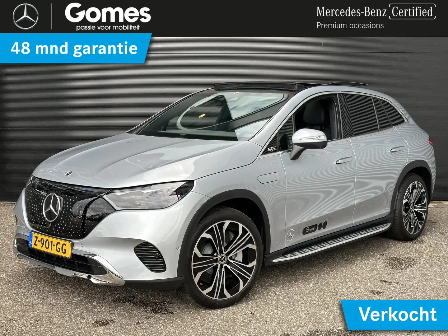 Mercedes-Benz EQE SUV 350+ Luxury Line | Electric Art Premium | Panorama Zilver - 1