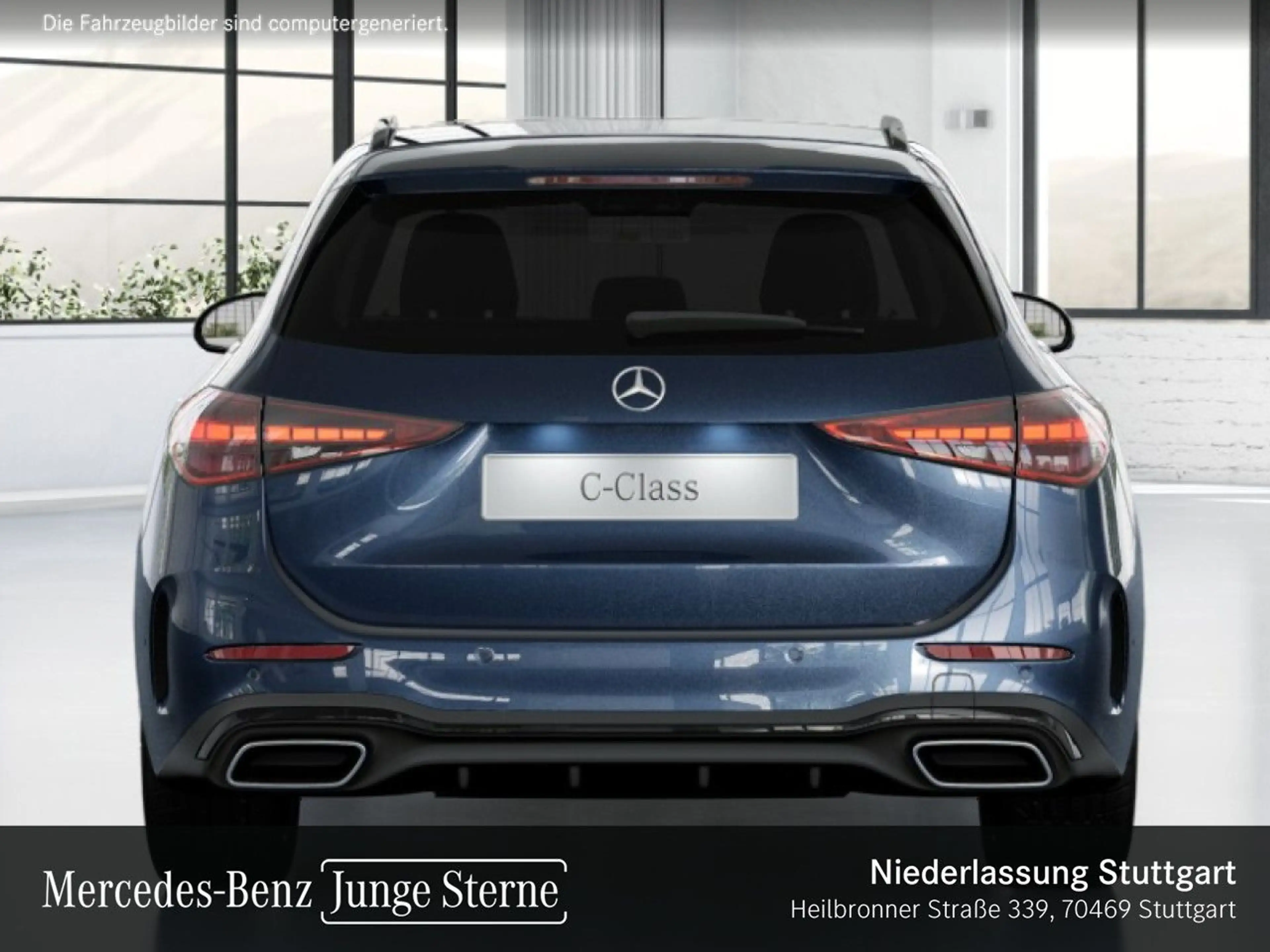 Mercedes-Benz C 180 T AMG+NIGHT+PANO+360+BURMESTER+TOTW+KEYLESS — photo 8