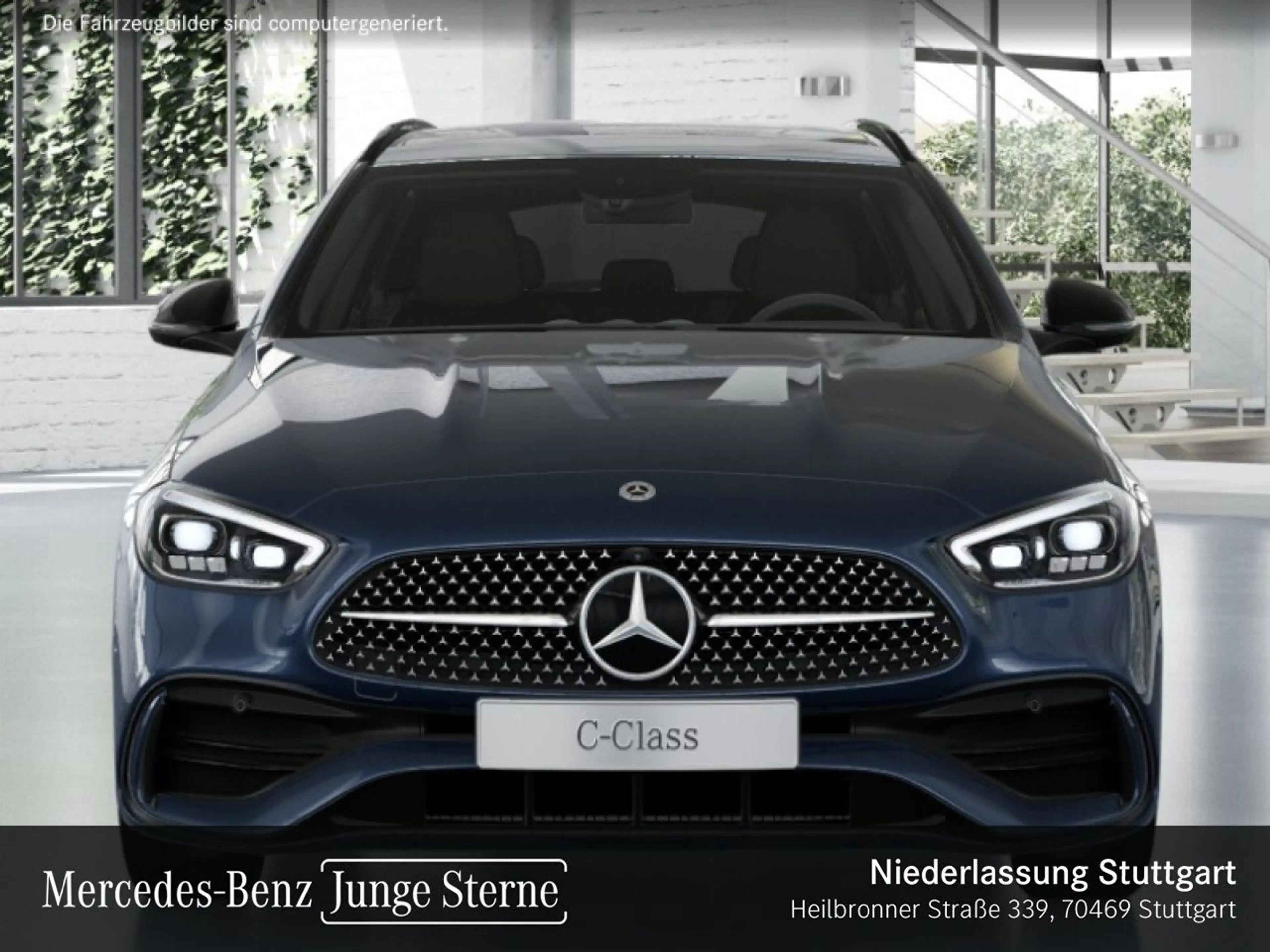 Mercedes-Benz C 180 T AMG+NIGHT+PANO+360+BURMESTER+TOTW+KEYLESS — photo 6