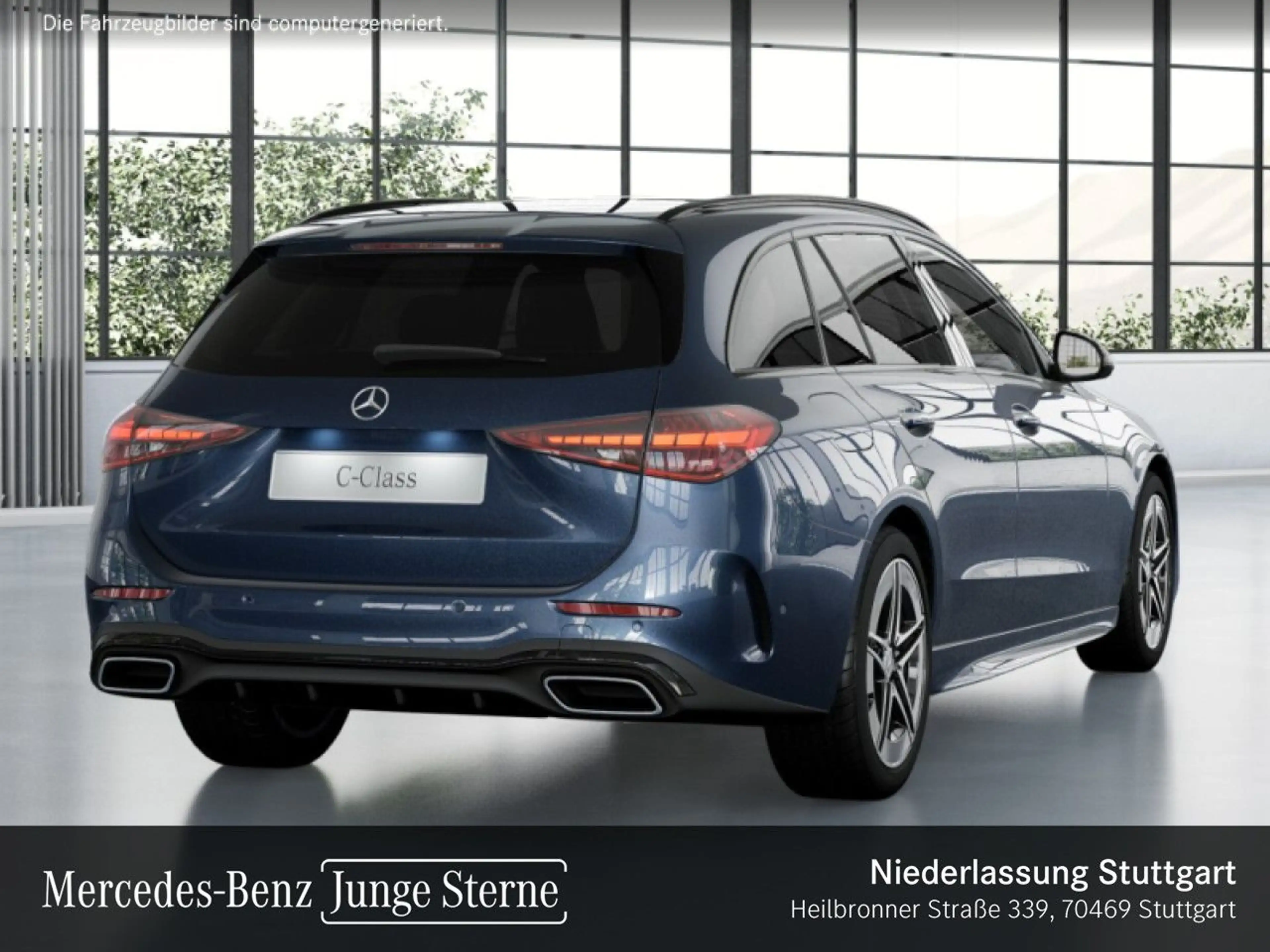 Mercedes-Benz C 180 T AMG+NIGHT+PANO+360+BURMESTER+TOTW+KEYLESS — photo 4