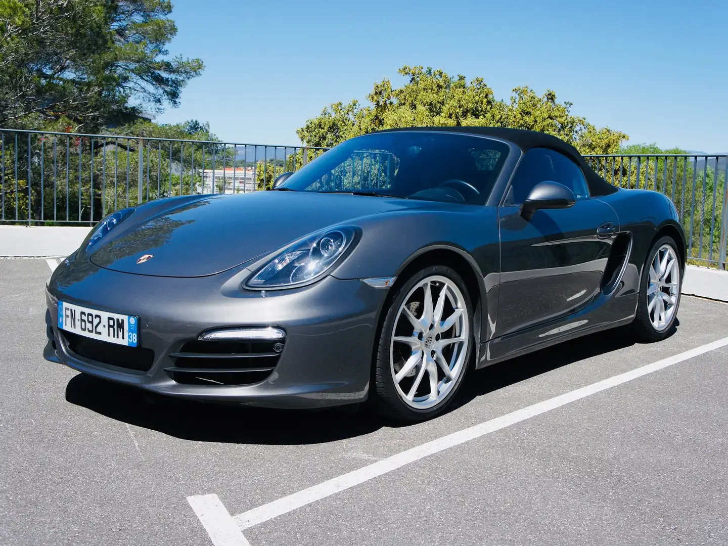 Porsche Boxster III (981) 2.7 265V PDK Gris - 2