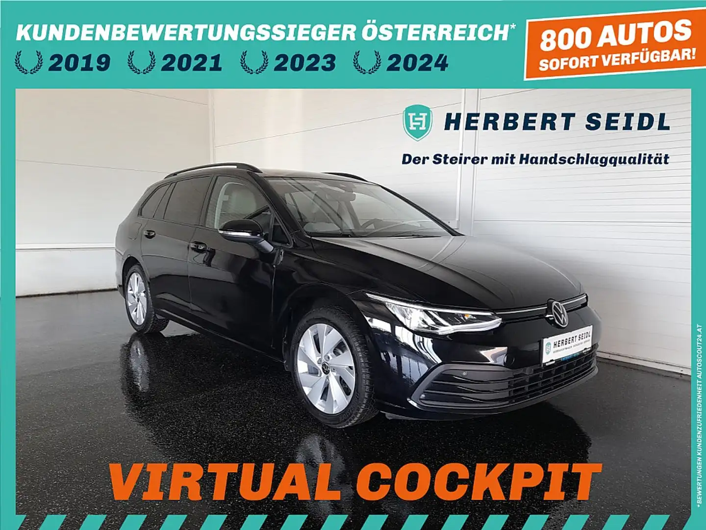 Volkswagen Golf Variant Golf VIII Variant Life 2,0 TDI *VIRTUELL PRO / ... Schwarz - 1