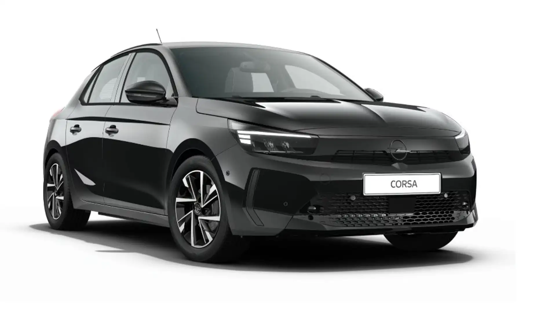 Opel Corsa GS Schwarz - 1