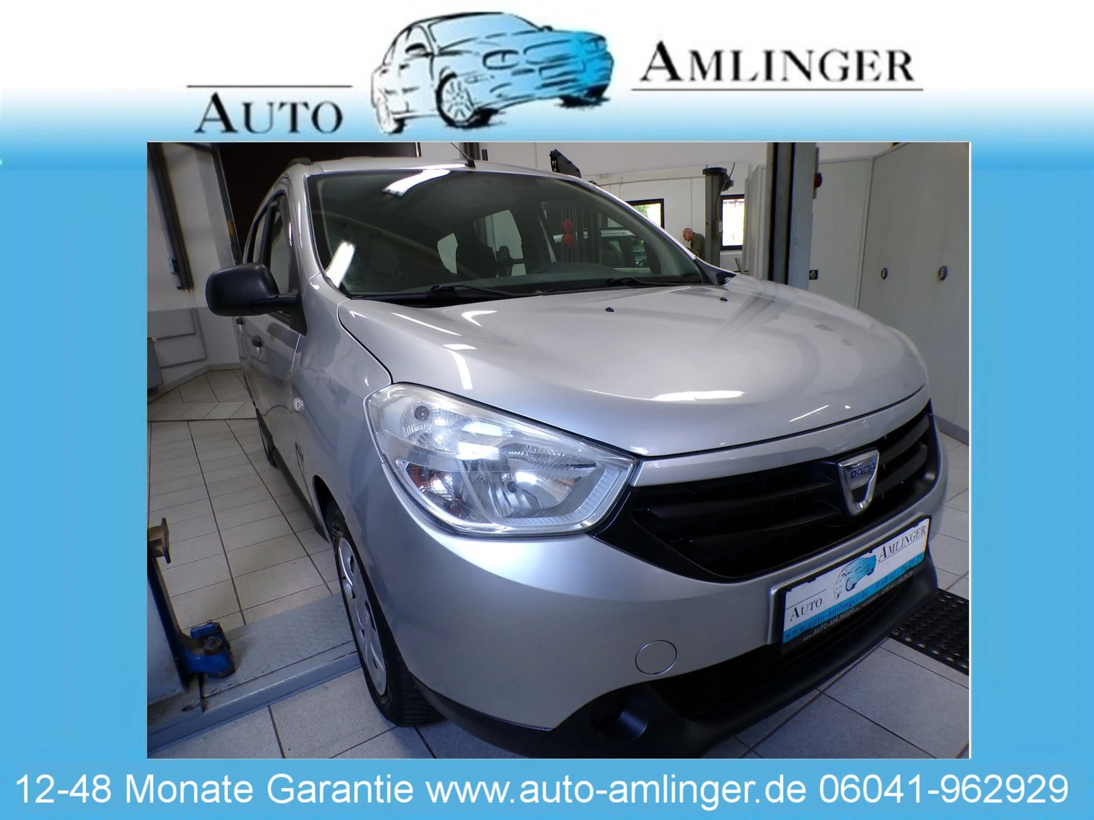 Dacia Lodgy Laureate 1.Hand Scheckheft 24.Mo.Gar. TOP