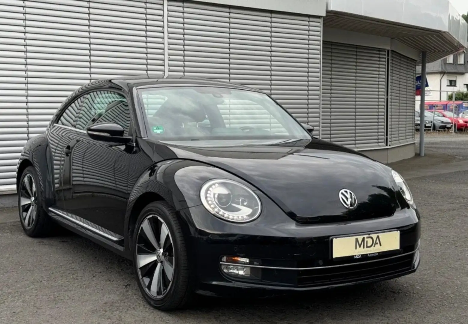 Volkswagen New Beetle 2.0TDI EXCLUSIVE/AUTOMATIK/XENON/SPOR Schwarz - 2