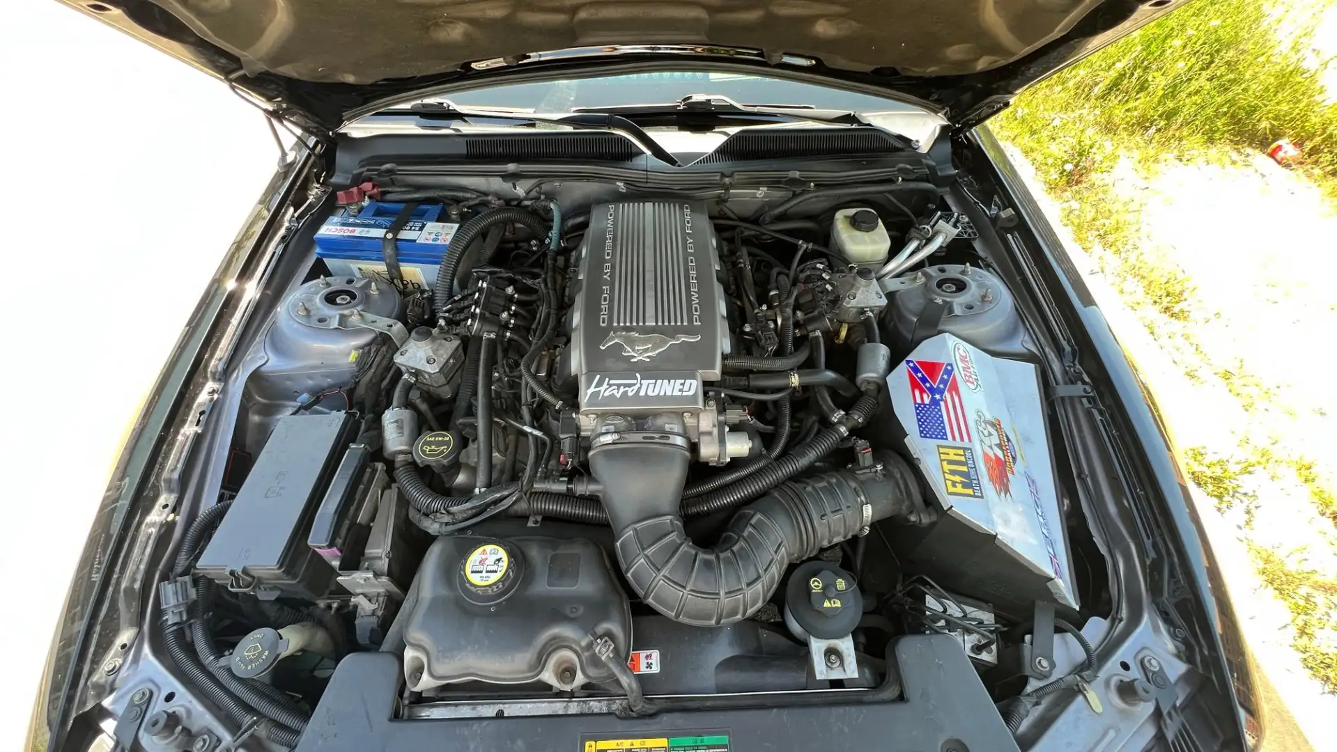 Ford Mustang 5.0 Ti-VCT V8 418cv  GT A.(Fast.) Negro - 2