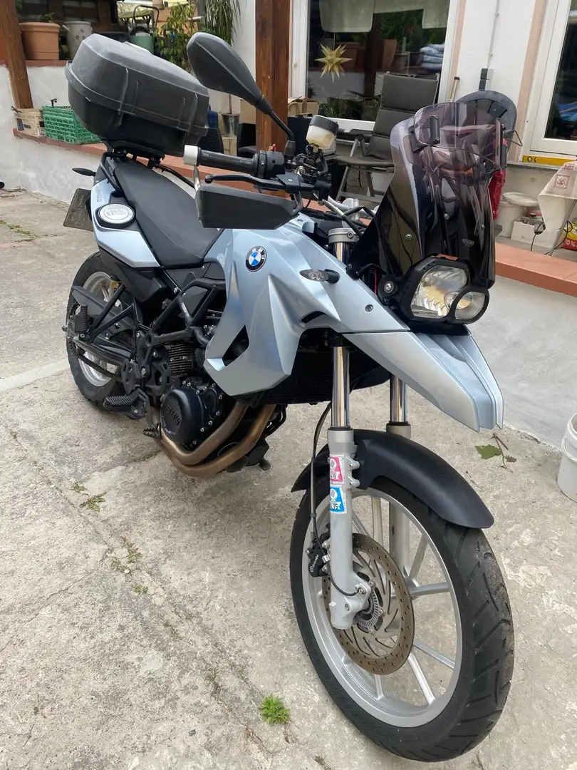 BMW F 650 GS Twin Modrá - 1