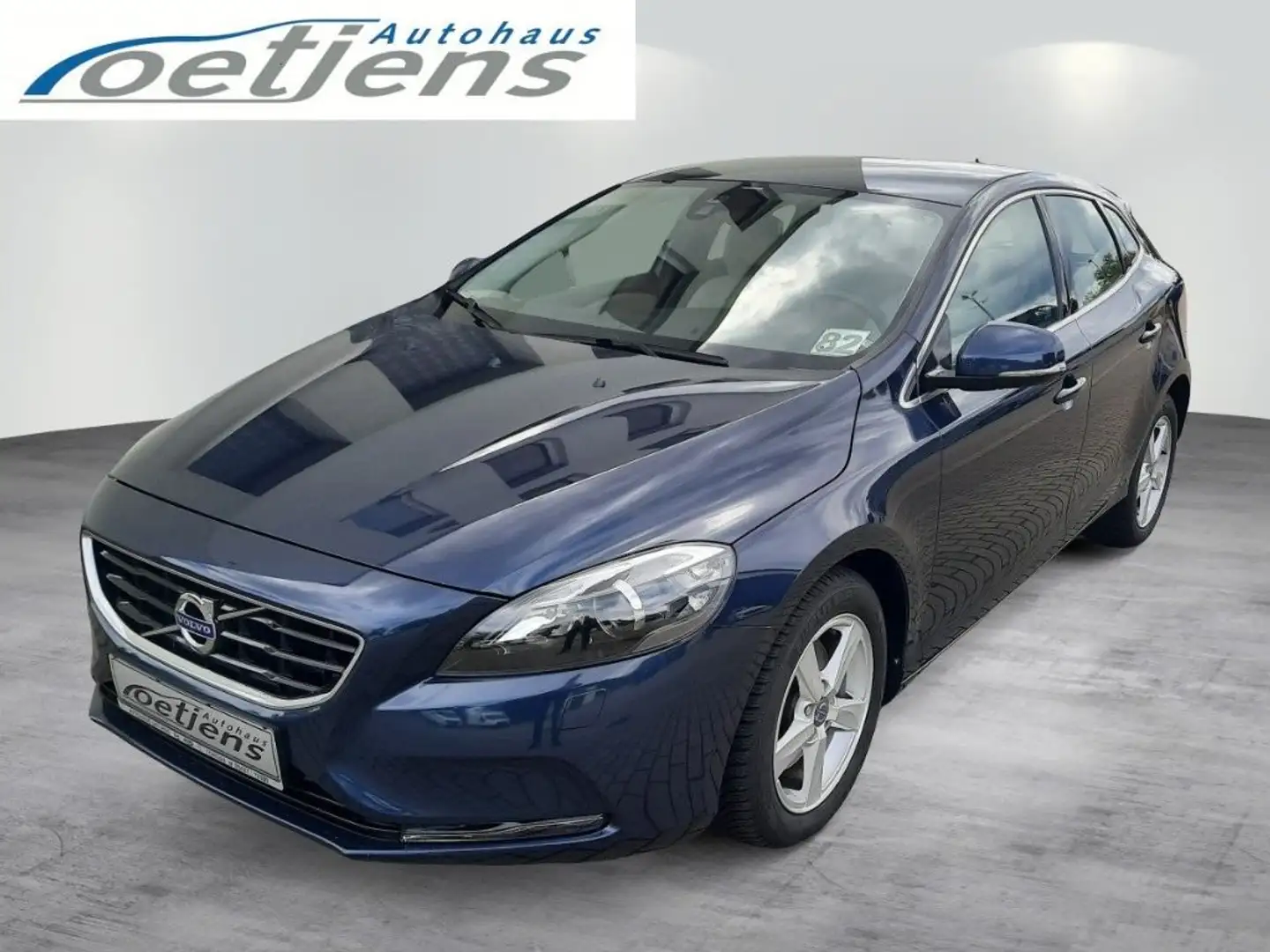 Volvo V40 T4 1.Hand Allwetter 2-Zonen-Klima Scheckheft Blau - 1