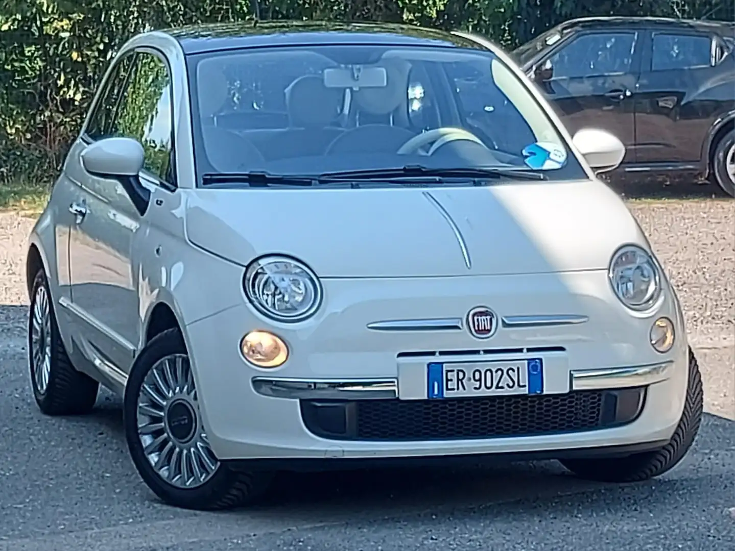 Fiat 500 Benzina 1.2 Lounge 69cv Белый - 1