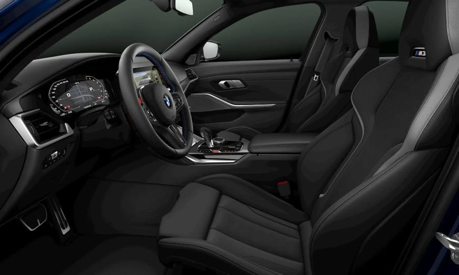 BMW M3 Competition M xDrive MDriver`s CARBON H&K ACC Blau - 2