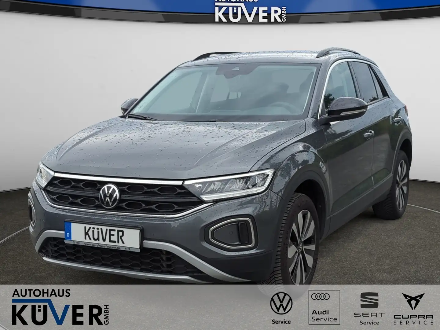 Volkswagen T-Roc Goal 1,5 DSG ACC+LED+Shzg.+AHK+17´´ Grau - 1