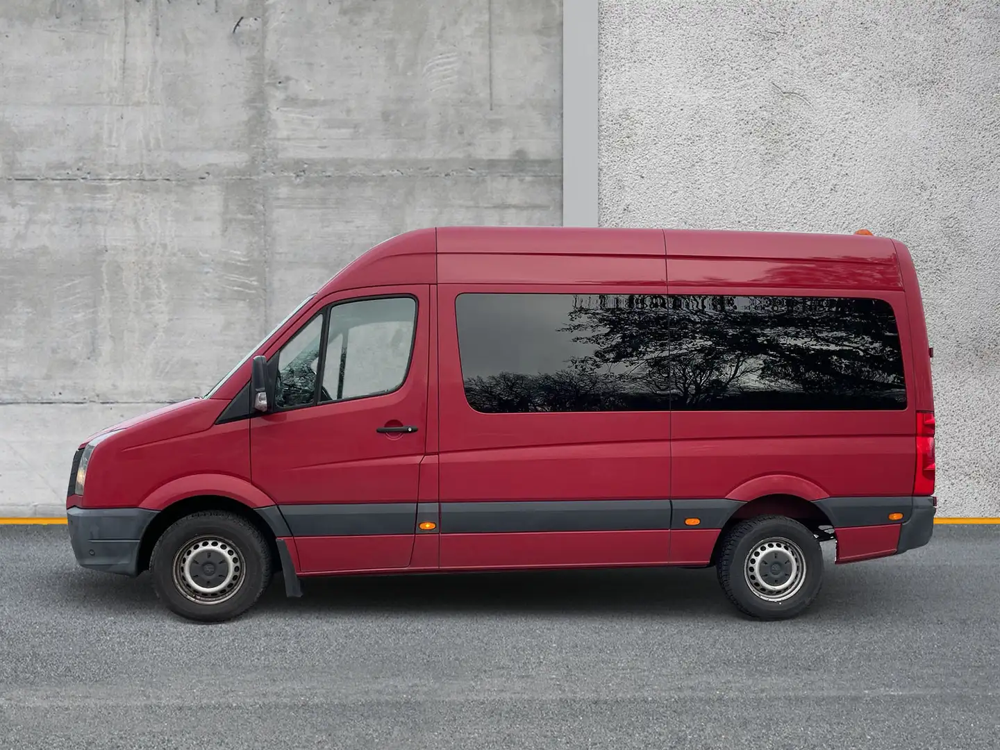 Volkswagen Crafter 35 Kombi 2.0 TDI STANDHZG PDC KLIMA Rot - 2