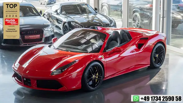Ferrari 488 *1.Hd*nur19 TKM*UNFALLFREI*