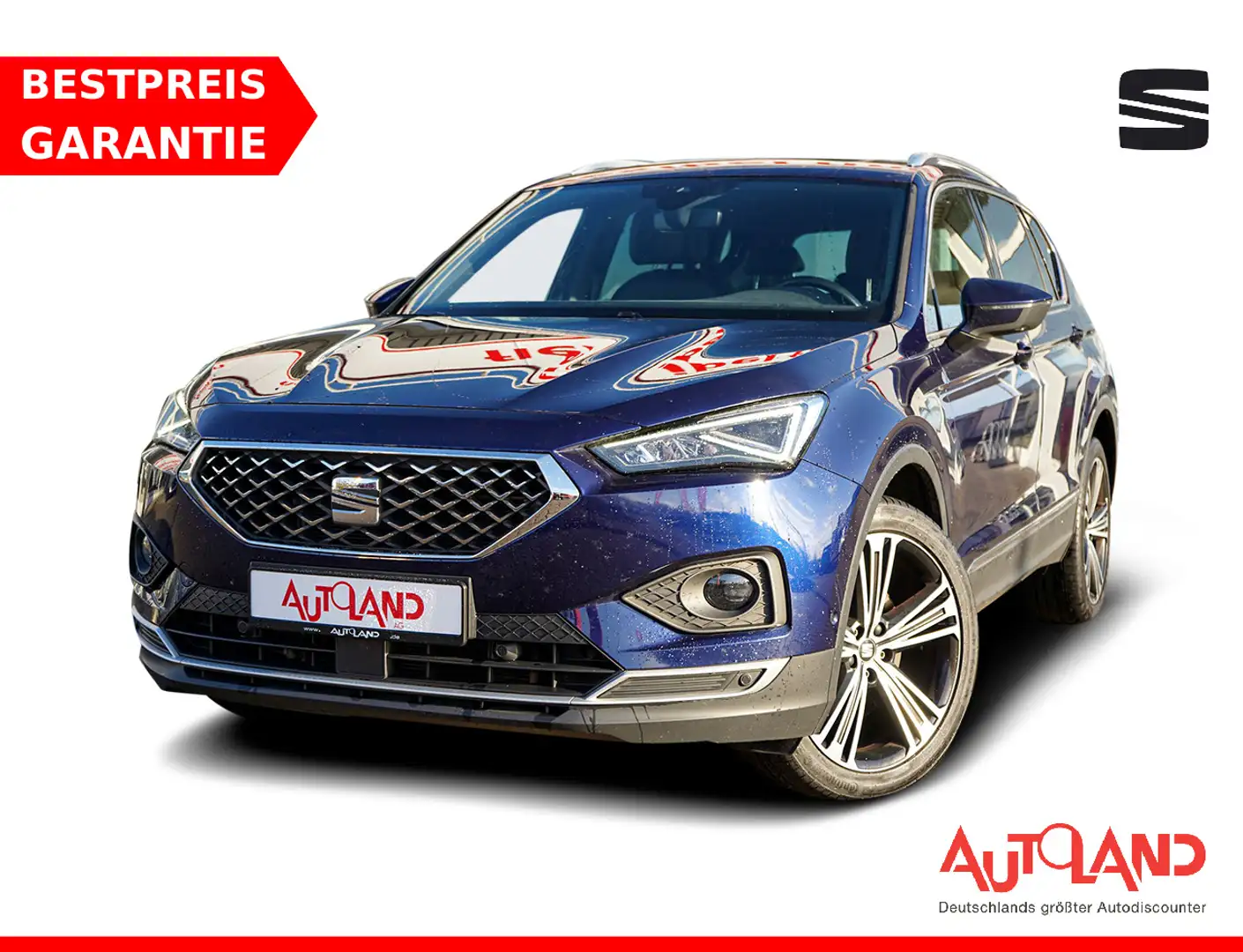SEAT Tarraco 2.0 TSI Xcellence 4Drive DSG LED ACC AHK Blau - 1