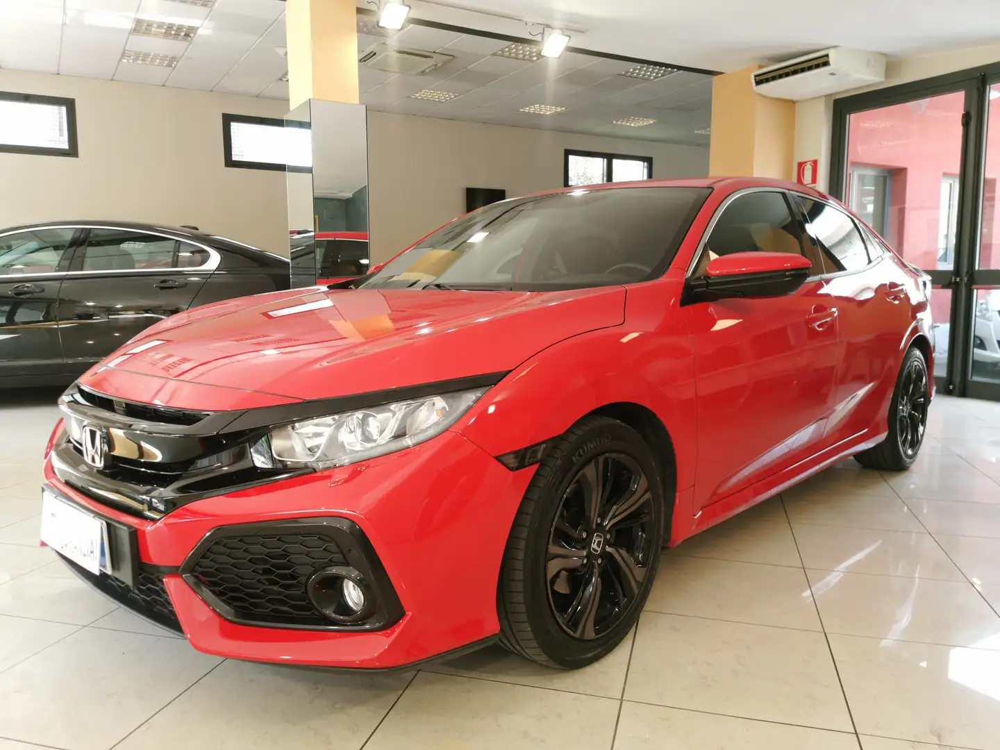 Honda Civic 5p 1.6 Elegance Navi Rojo - 1
