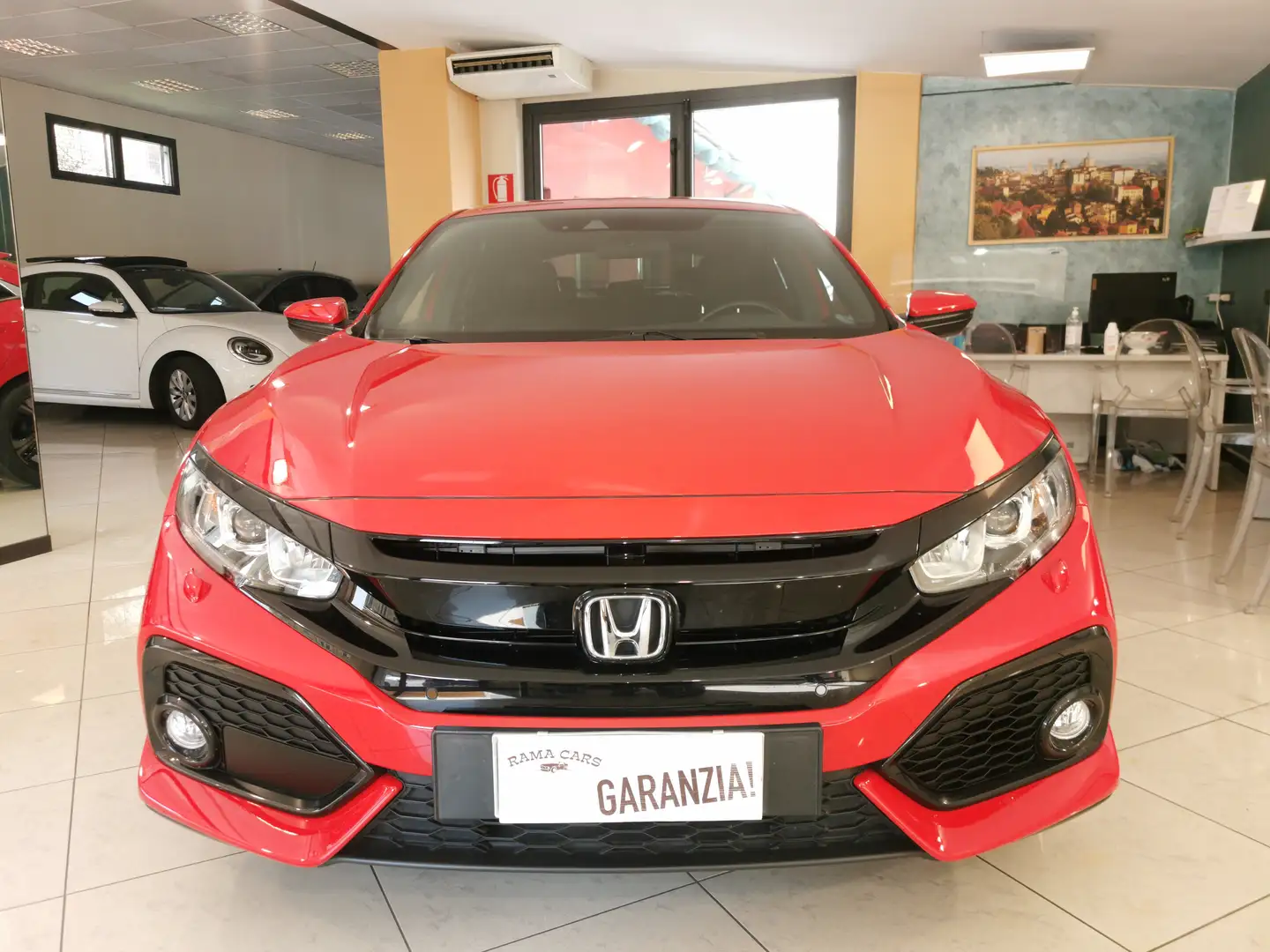 Honda Civic 5p 1.6 Elegance Navi Rojo - 2