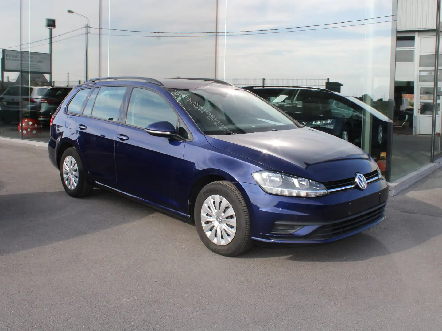 Volkswagen Golf Variant SW 1.0 TSI  OPF-AIRCO-NAVI-APP CONNECT-ACC-CAMERA Blauw - 1