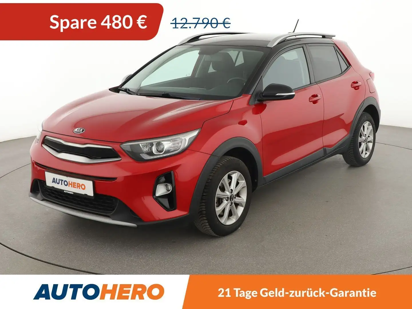 Kia Stonic 1.2 Vision*NAVI*CAM*PDC*SHZ*KLIMA*GARANTIE* Rot - 1