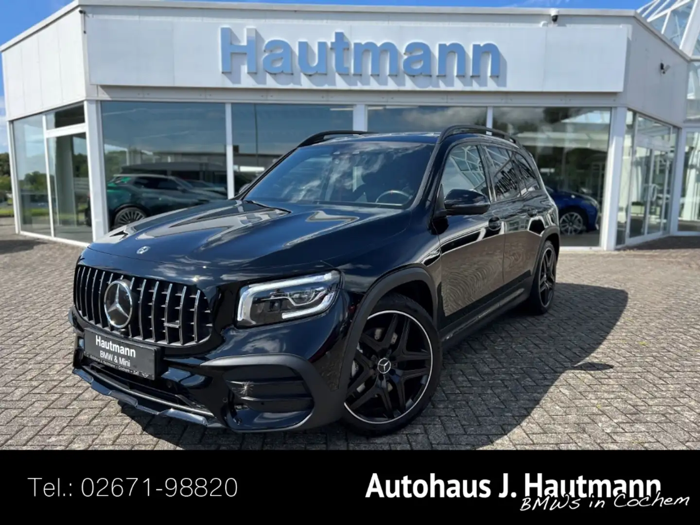 Mercedes-Benz GLB 35 AMG 4Matic NIGHT *ACC*PANO*MULTIBEAM*RFK* Nero - 1