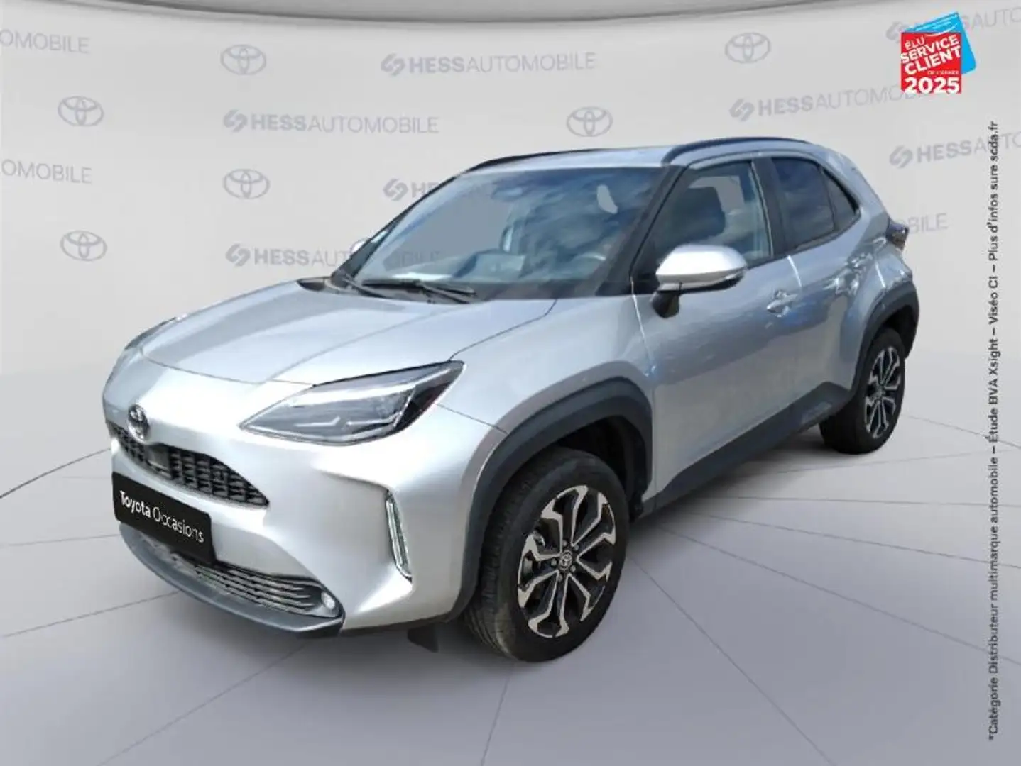Toyota Yaris Cross 116h Design MY22 Sieges chauf GPS Camera Gris - 1