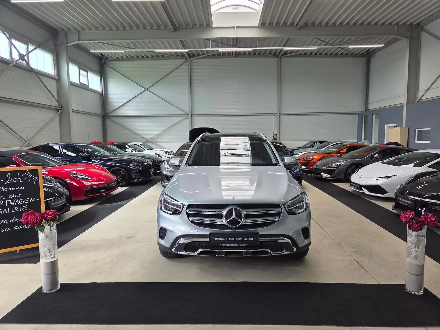 Mercedes-Benz GLC 300 e 4Matic Standheizung/Pano/*325€ Argent - 1