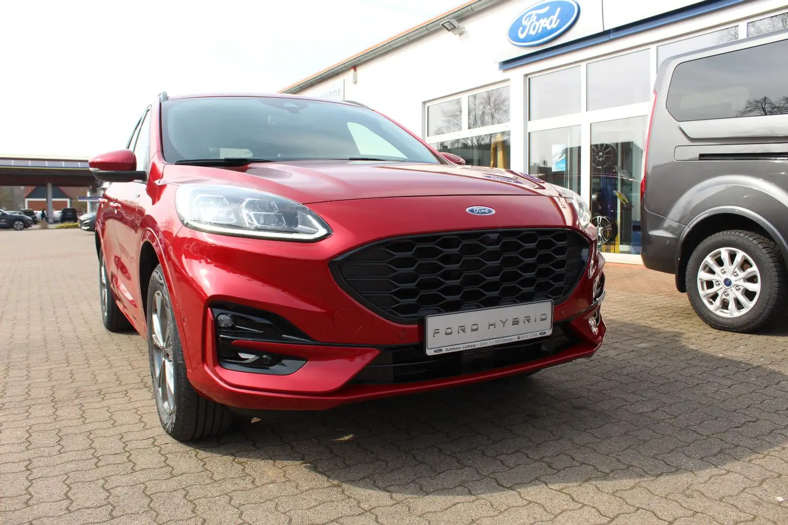 Ford Kuga Hybrid AWD ST-Line X AHK ACC TWA B&O 4xSHZ Rosso - 2