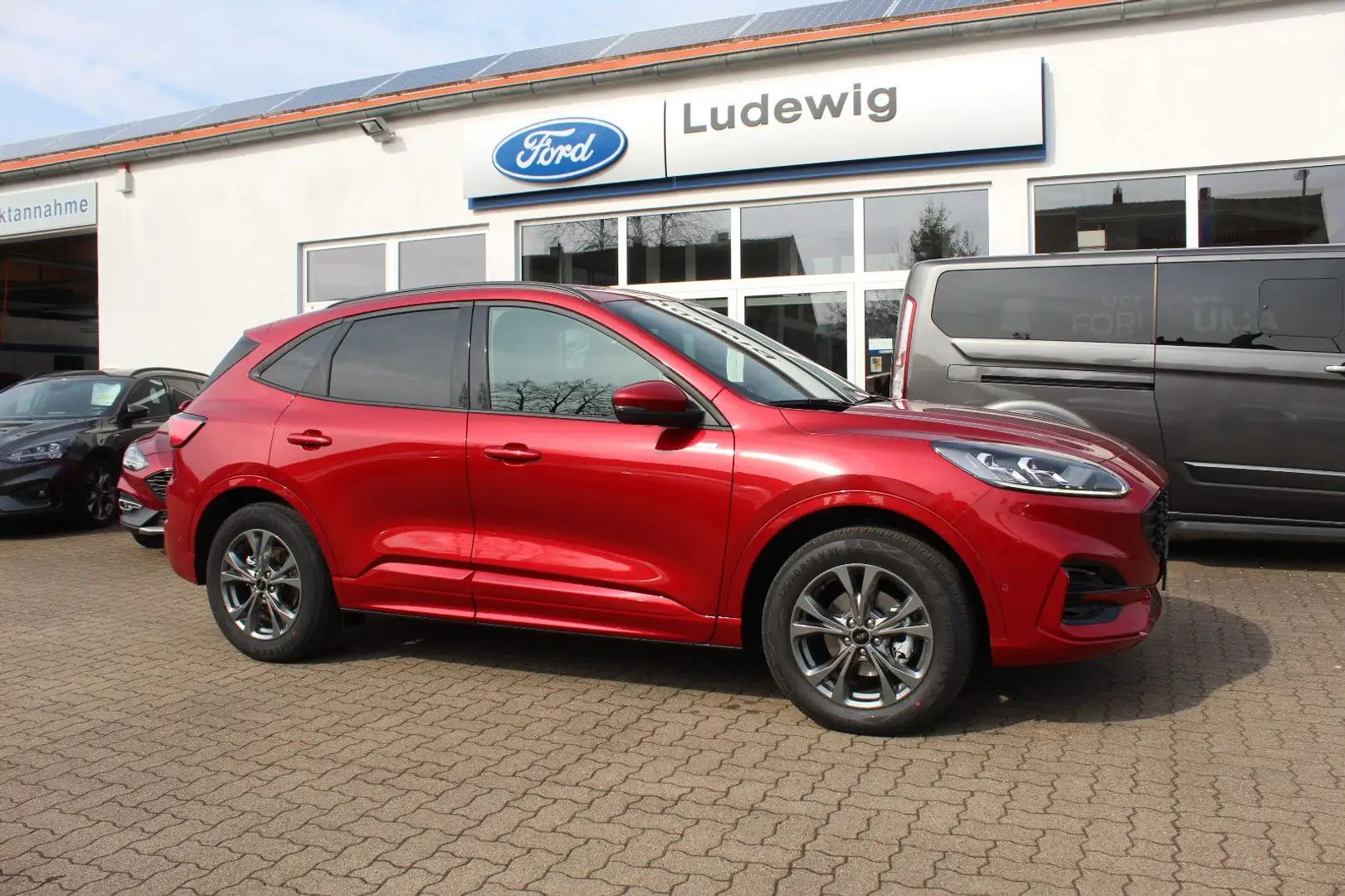 Ford Kuga Hybrid AWD ST-Line X AHK ACC TWA B&O 4xSHZ Rosso - 1