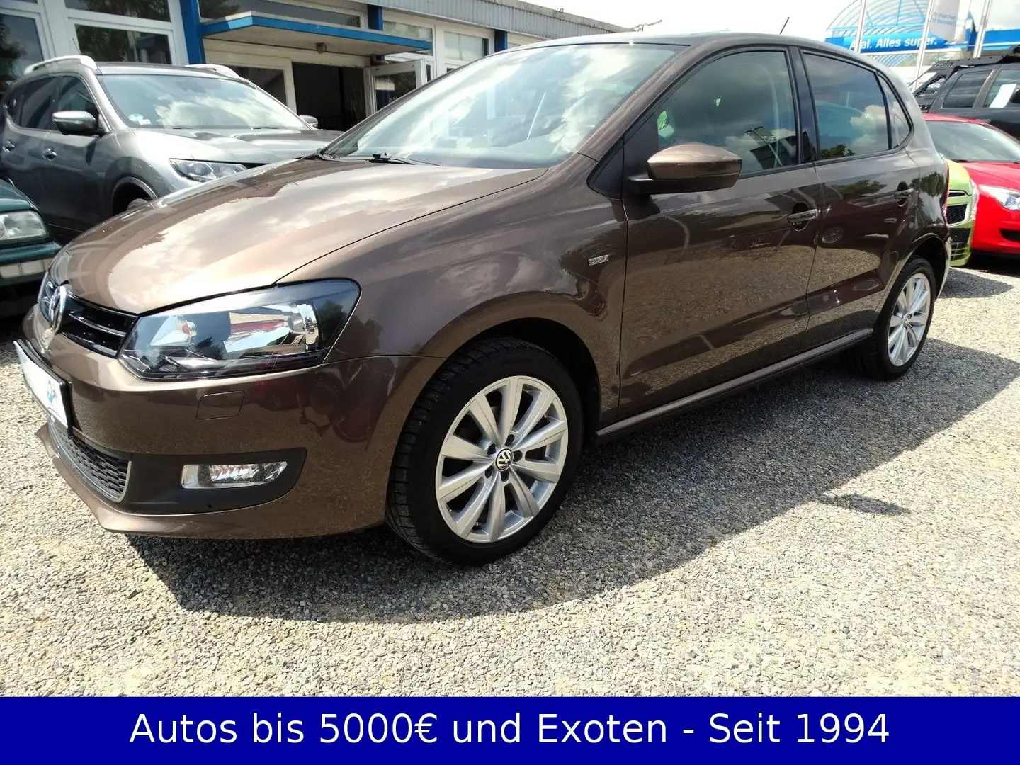 Volkswagen Polo 1.2 TSI 4Zyl - Klima, Panoramadach, Tüv Neu Braun - 1