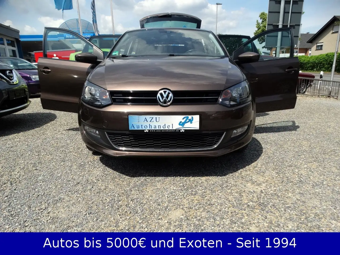Volkswagen Polo 1.2 TSI 4Zyl - Klima, Panoramadach, Tüv Neu Braun - 2