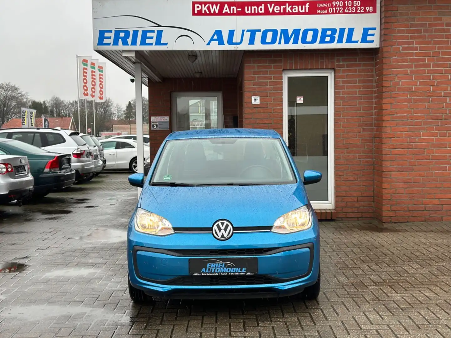 Volkswagen up! move up! BMT/Start-Stopp eFH/KLIMA/1.HAND Blau - 2
