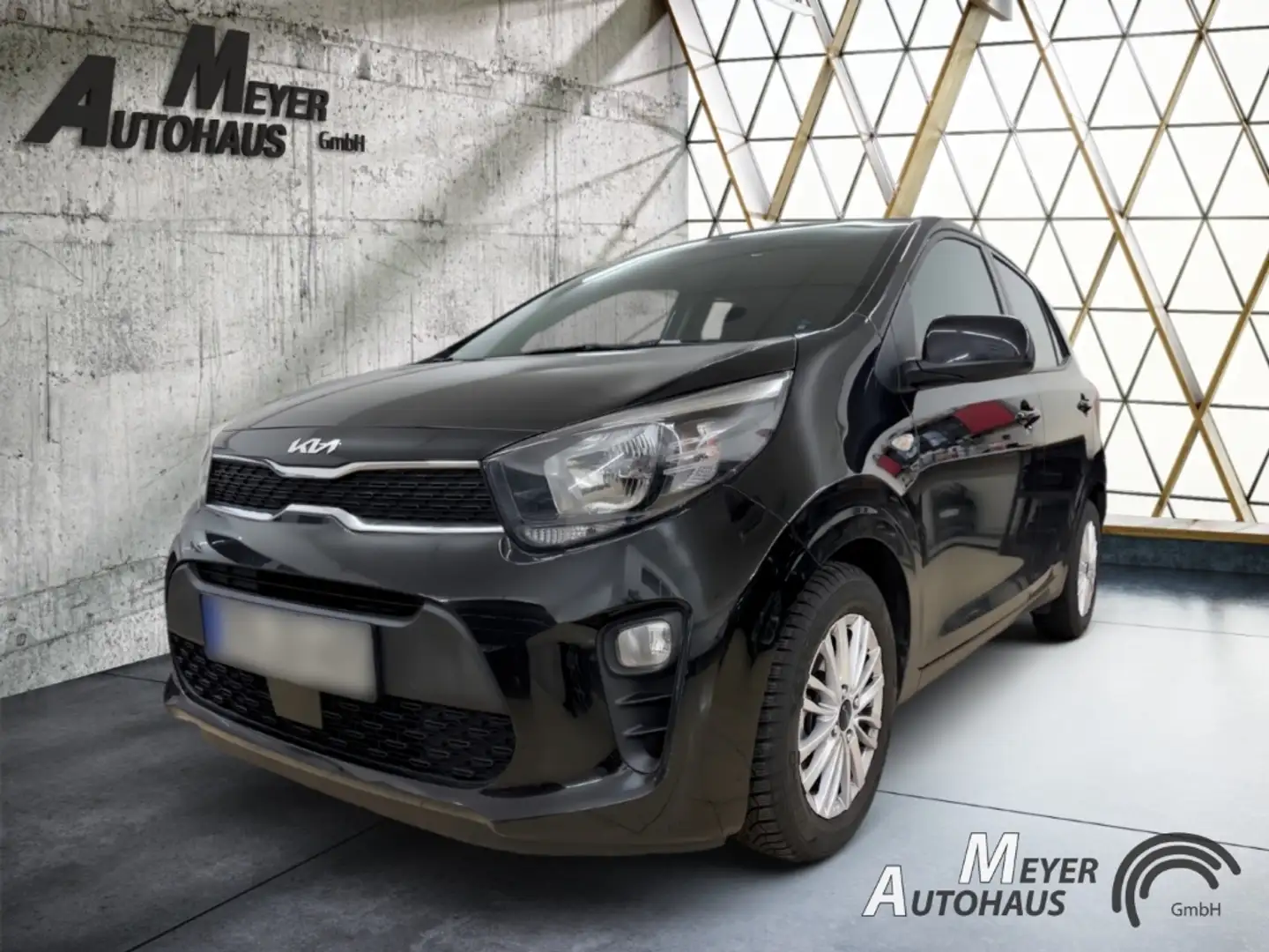 Kia Picanto 1.2Edition 7  Drive-Assist-Paket+Radio-Klima-Paket Schwarz - 1