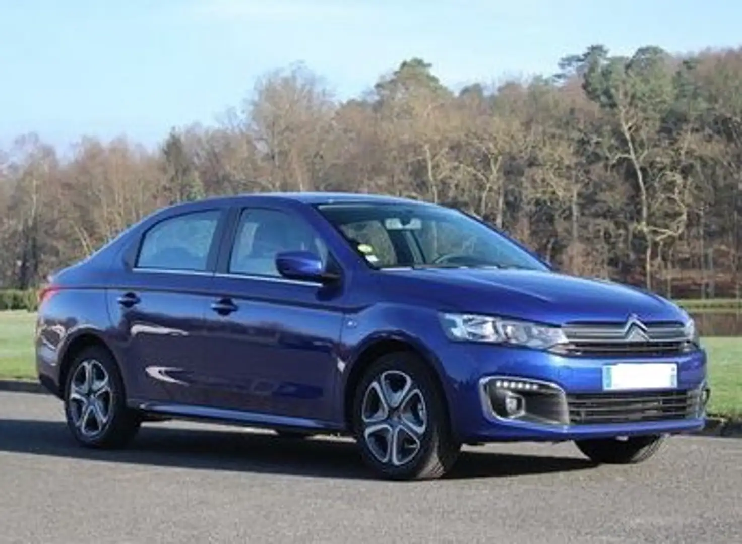 Citroen C-Elysée C-Elysee 1.2i PureTech Feel Bleu - 1