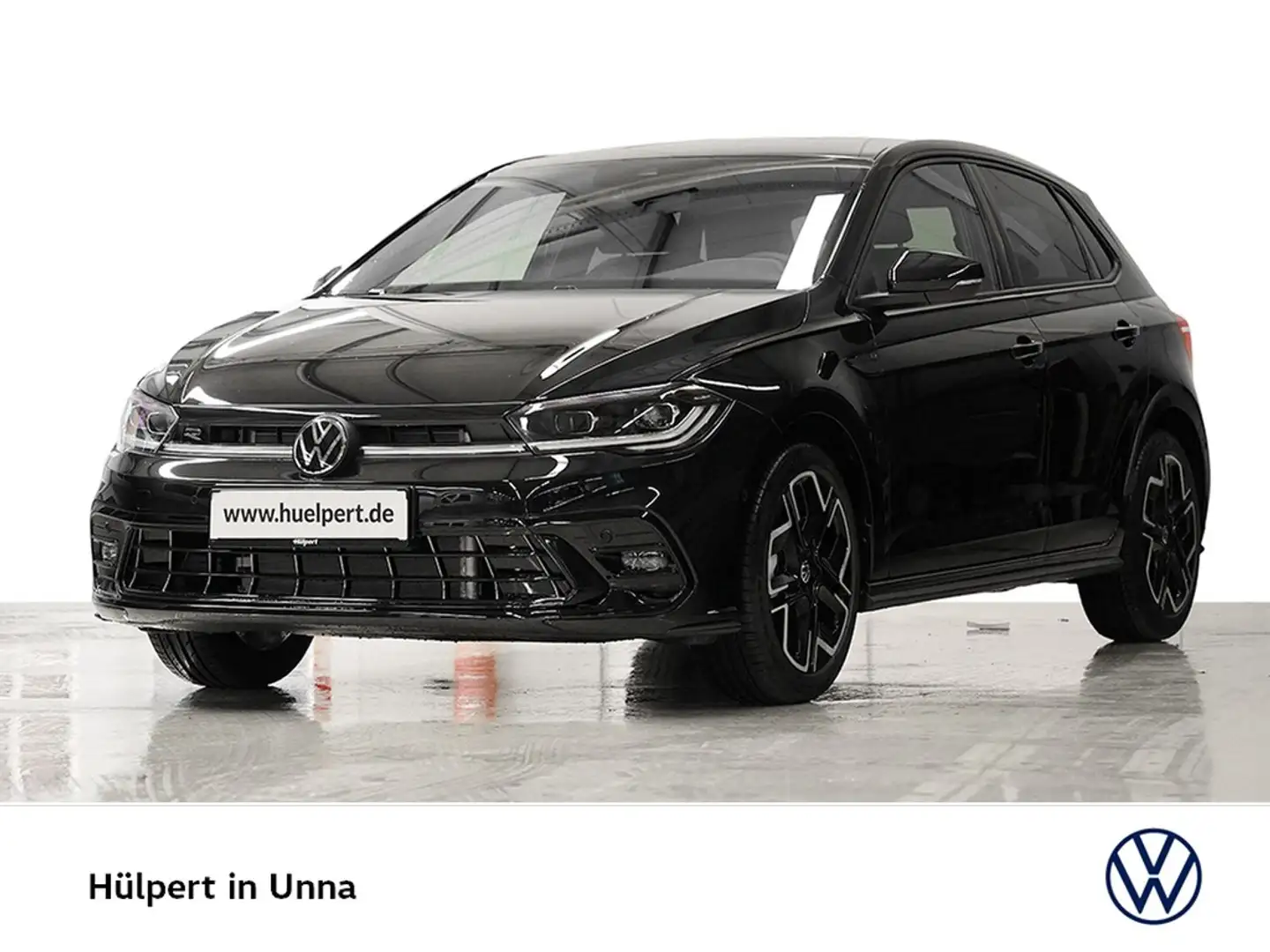 Volkswagen Polo 1.0 R-LINE DSG PANO SPORTPAKET CAM LM17 Noir - 1