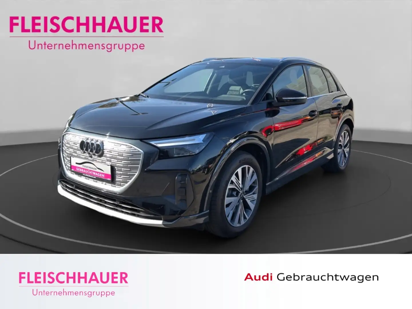 Audi Q4 e-tron ACC+LED+NAVI Schwarz - 1