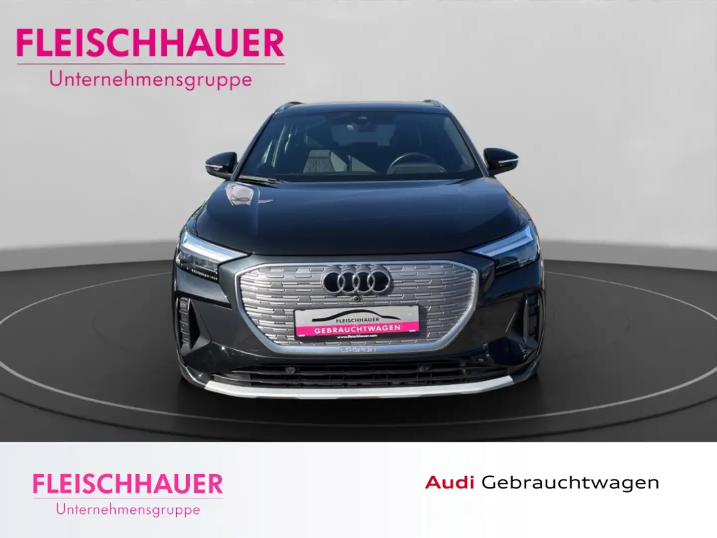Audi Q4 e-tron S-Line+ACC+LED+NAVI+ALCANTARA Schwarz - 2
