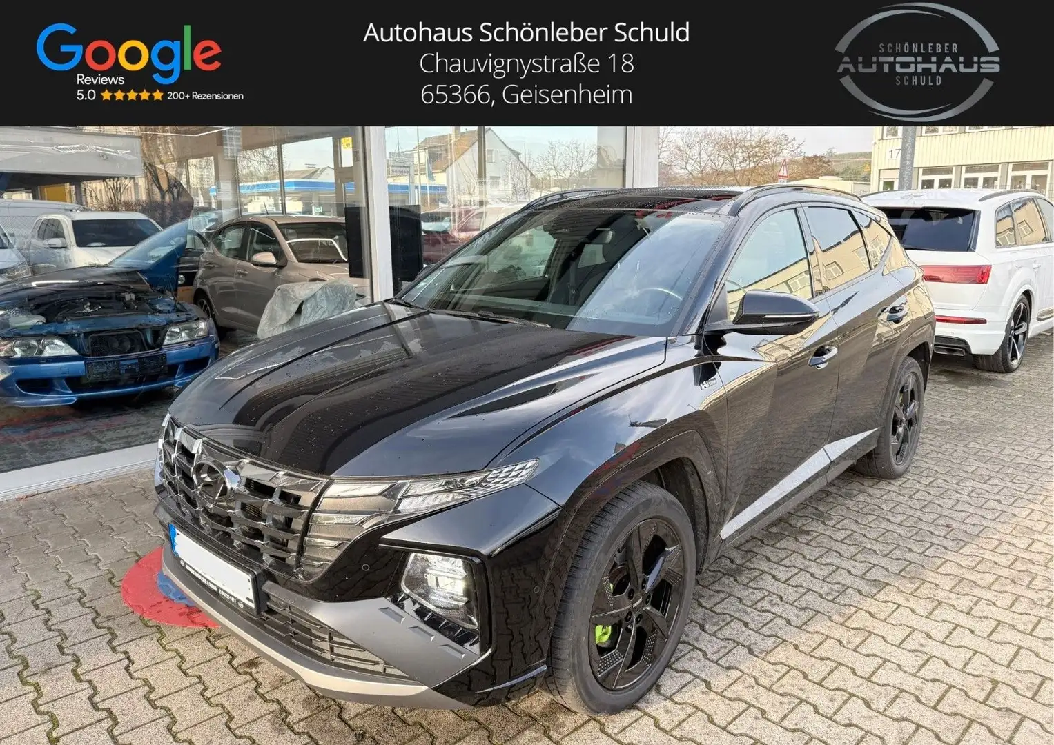 Hyundai TUCSON N Line PHEV 4WD *PANO*SITZH*KRELL*KAMERA* Schwarz - 1