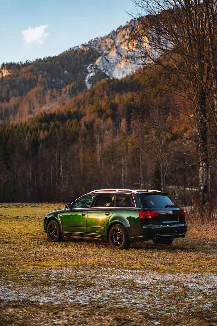 Audi A4 Audi A4 3.2 FSI V6 quattro S line | Standheizung | Top Ausstattung |Pickerl neu Grün - 2