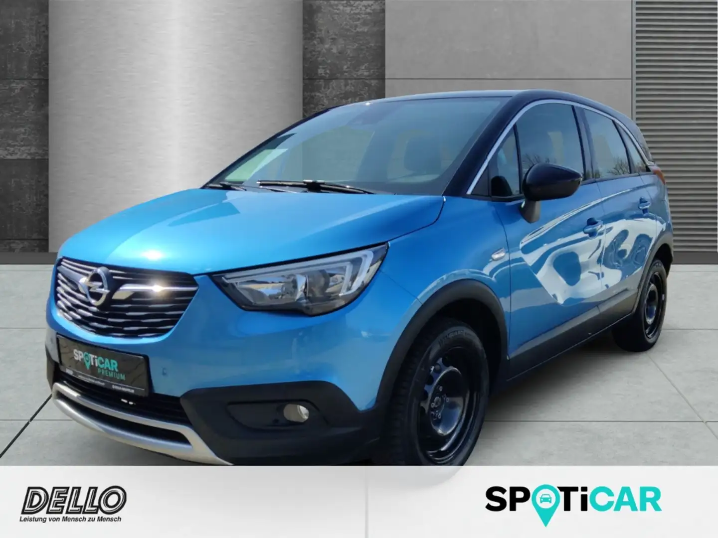 Opel Crossland X INNOVATION 1.2 Turbo AHK-abnehmbar Apple CarPlay A Bleu - 1