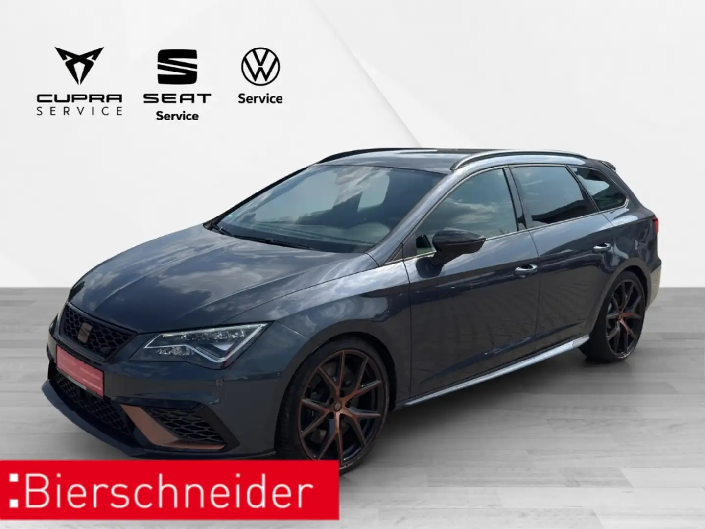 SEAT Leon Sp. 2.0 TSI 4Drive DSG Cupra R BREMBO Navi Kamera Grau - 1