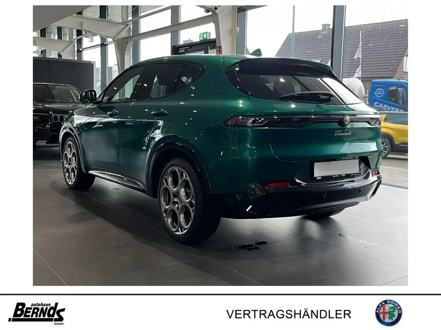 Alfa Romeo Tonale 1.5 VGT Hybrid Veloce NAVI 360-KAMERA WINTER-PKT. Verde - 2